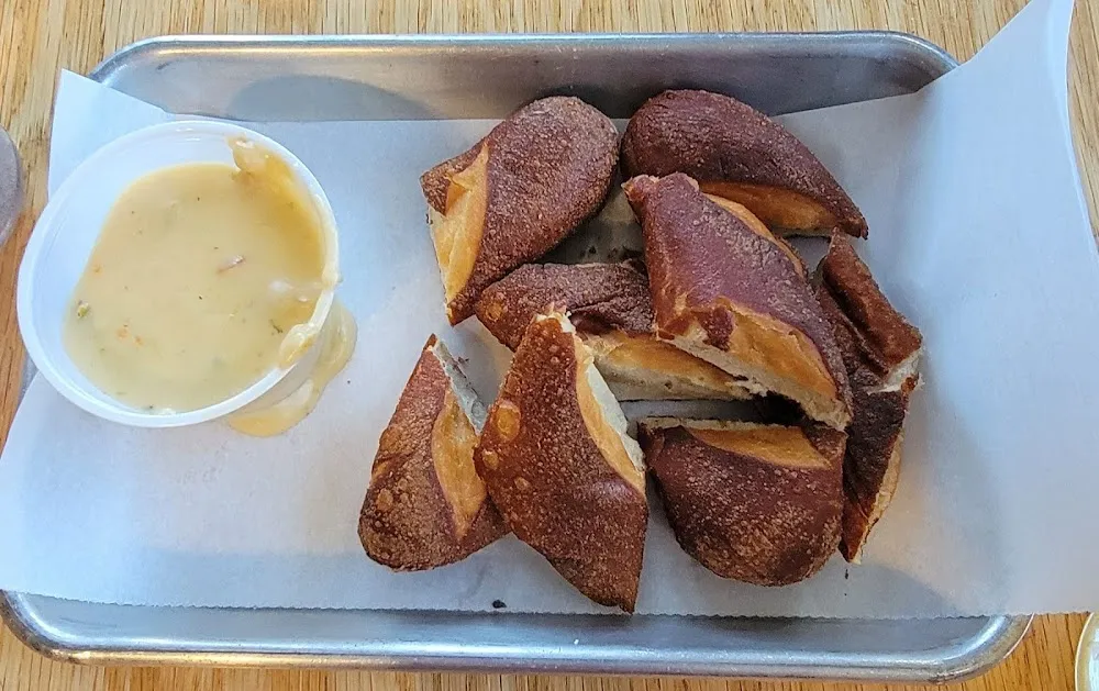 Pretzel's with Queso Dip
